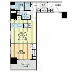 フォルム四谷外苑東の物件間取画像